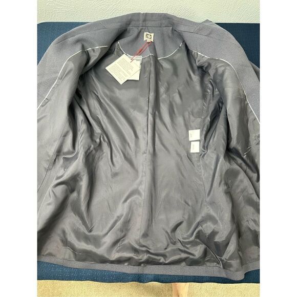 Anne Klein Women’s Black Forest One-Button Blazer Size 10 - Picture 5 of 13